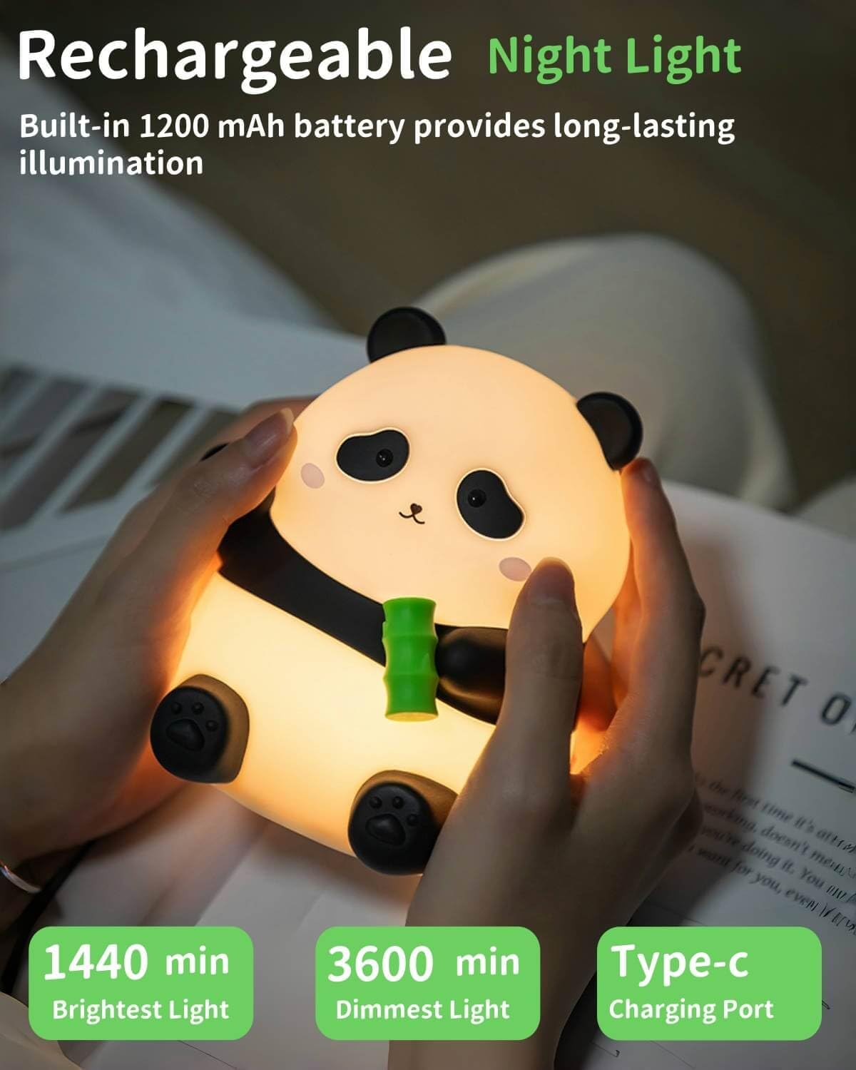 Panda Night Lamp